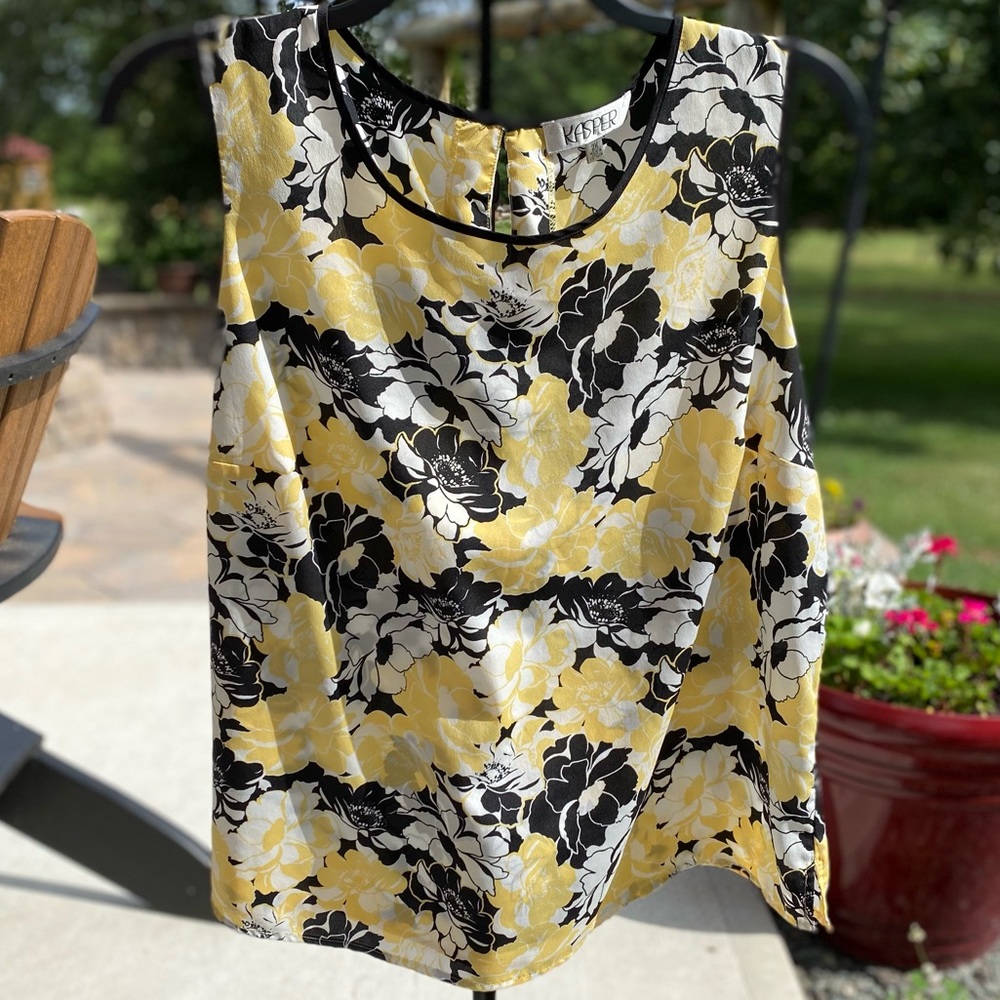 Floral Sleeveless tank top